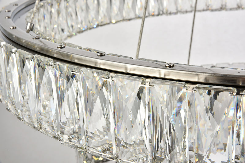 LED Chandelier<br /><span style="color:#4AB0CE;">Entrega: 4-10 dias en USA</span><br /><span style="color:#4AB0CE;font-size:60%;">PREGUNTE POR ENTREGA EN PANAMA</span><br />Collection: Monroe<br />Finish: Chrome