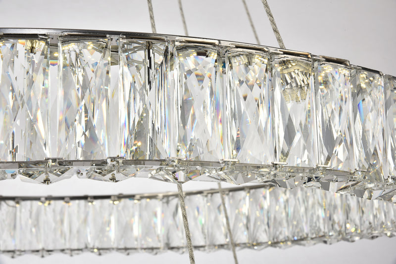 LED Chandelier<br /><span style="color:#4AB0CE;">Entrega: 4-10 dias en USA</span><br /><span style="color:#4AB0CE;font-size:60%;">PREGUNTE POR ENTREGA EN PANAMA</span><br />Collection: Monroe<br />Finish: Chrome