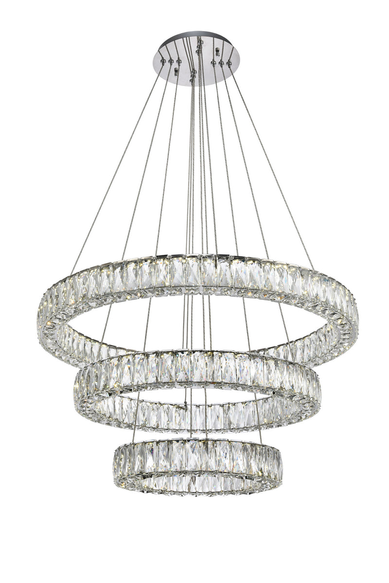 LED Chandelier<br /><span style="color:#4AB0CE;">Entrega: 4-10 dias en USA</span><br /><span style="color:#4AB0CE;font-size:60%;">PREGUNTE POR ENTREGA EN PANAMA</span><br />Collection: Monroe<br />Finish: Chrome