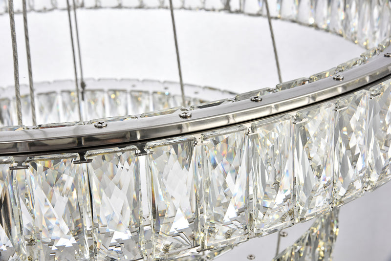 LED Chandelier<br /><span style="color:#4AB0CE;">Entrega: 4-10 dias en USA</span><br /><span style="color:#4AB0CE;font-size:60%;">PREGUNTE POR ENTREGA EN PANAMA</span><br />Collection: Monroe<br />Finish: Chrome