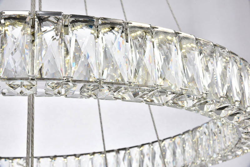 LED Chandelier<br /><span style="color:#4AB0CE;">Entrega: 4-10 dias en USA</span><br /><span style="color:#4AB0CE;font-size:60%;">PREGUNTE POR ENTREGA EN PANAMA</span><br />Collection: Monroe<br />Finish: Chrome