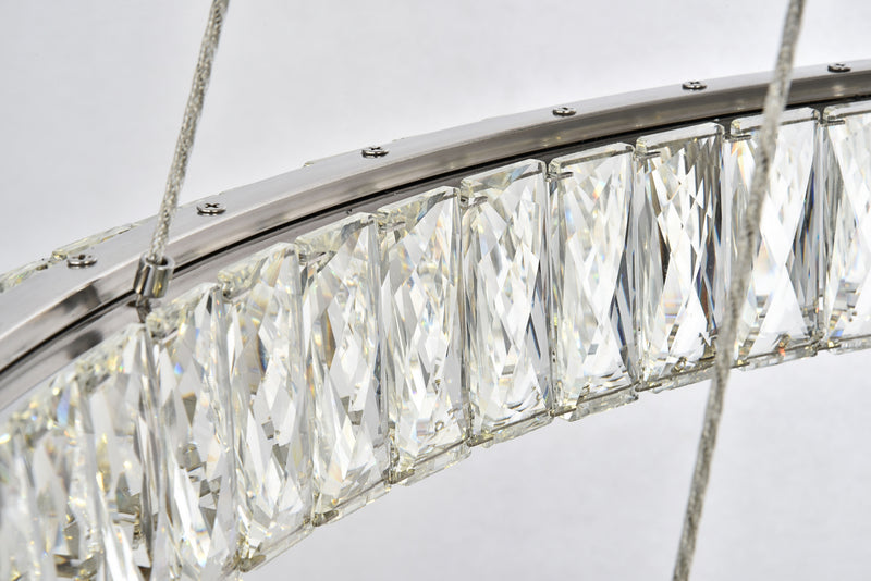 LED Chandelier<br /><span style="color:#4AB0CE;">Entrega: 4-10 dias en USA</span><br /><span style="color:#4AB0CE;font-size:60%;">PREGUNTE POR ENTREGA EN PANAMA</span><br />Collection: Monroe<br />Finish: Chrome