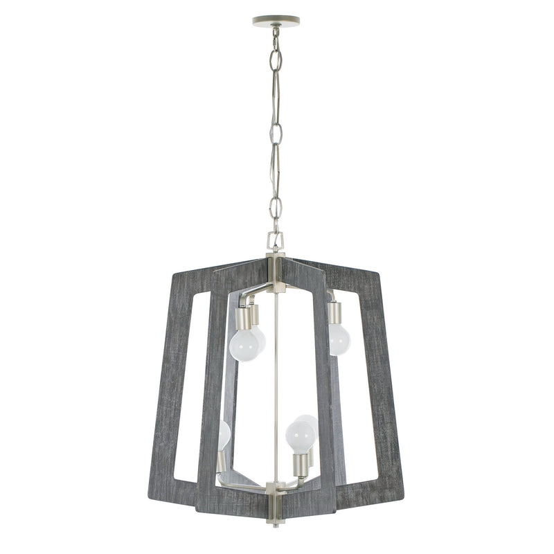 Six Light Chandelier<br /><span style="color:#4AB0CE;">Entrega: 4-10 dias en USA</span><br /><span style="color:#4AB0CE;font-size:60%;">PREGUNTE POR ENTREGA EN PANAMA</span><br />Collection: Lofty<br />Finish: Steel
