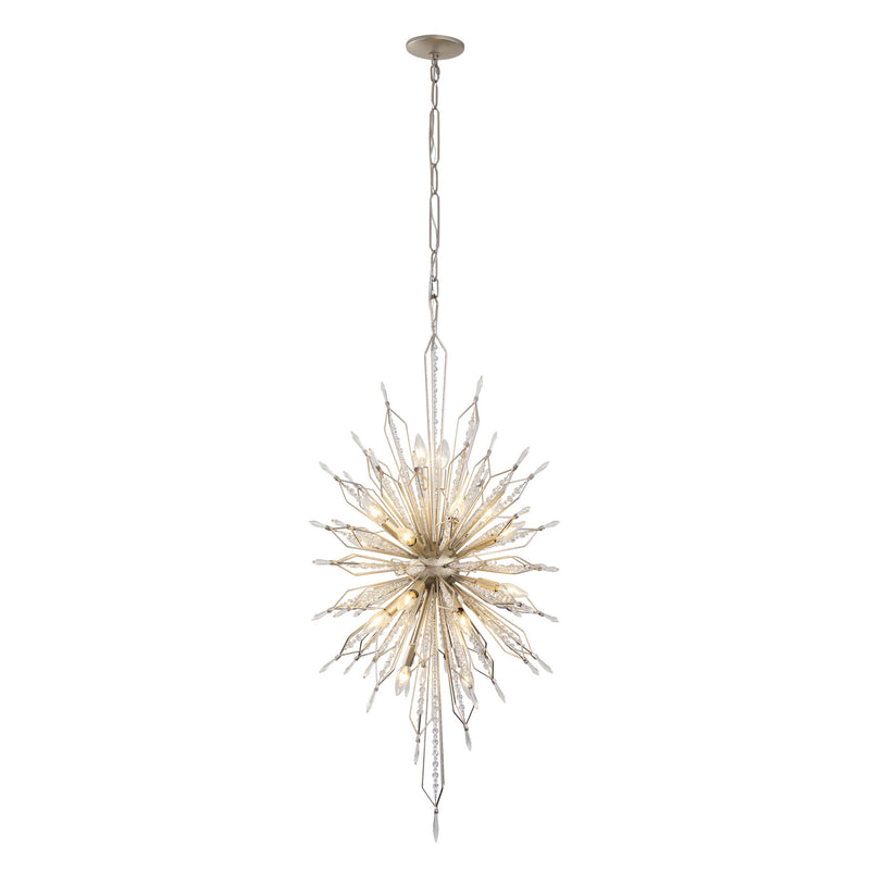 20 Light Foyer Pendant<br /><span style="color:#4AB0CE;">Entrega: 4-10 dias en USA</span><br /><span style="color:#4AB0CE;font-size:60%;">PREGUNTE POR ENTREGA EN PANAMA</span><br />Collection: Orbital<br />Finish: Gold Dust