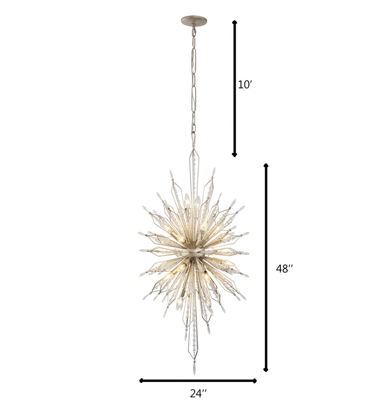 Varaluz - 311F20GD - 20 Light Foyer Pendant - Orbital - Gold Dust