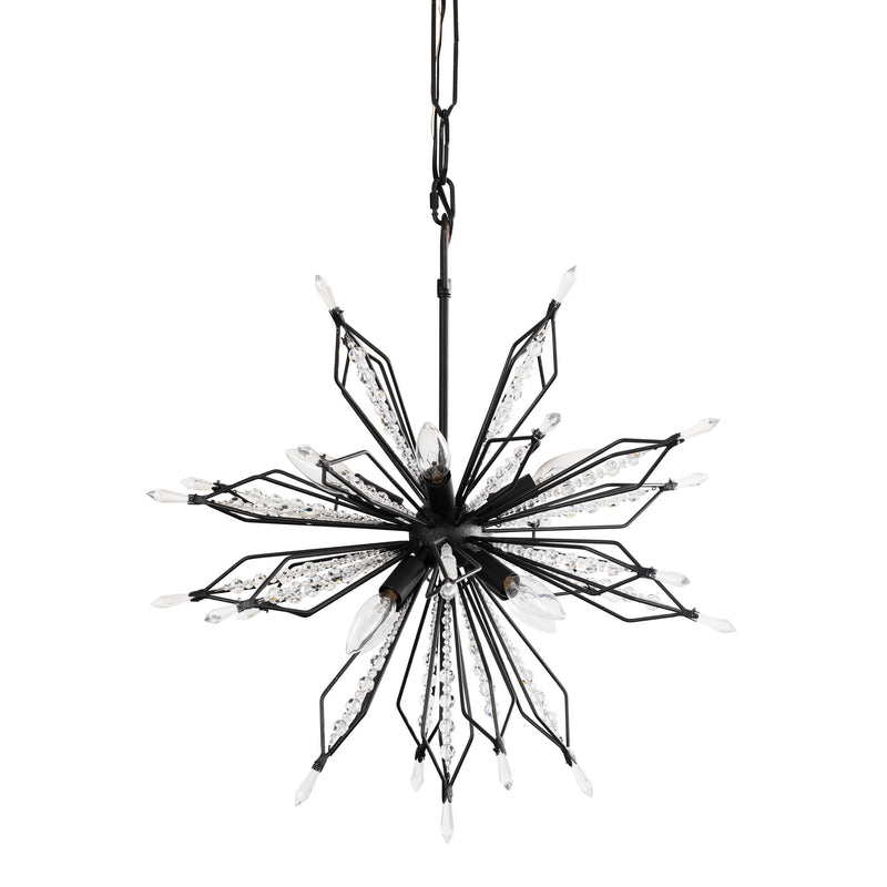 Eight Light Pendant<br /><span style="color:#4AB0CE;">Entrega: 6-7 semanas en USA</span><br /><span style="color:#4AB0CE;font-size:60%;">PREGUNTE POR ENTREGA EN PANAMA</span><br />Collection: Orbital<br />Finish: Carbon