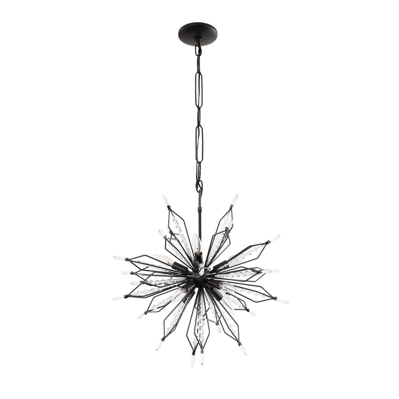 Eight Light Pendant<br /><span style="color:#4AB0CE;">Entrega: 6-7 semanas en USA</span><br /><span style="color:#4AB0CE;font-size:60%;">PREGUNTE POR ENTREGA EN PANAMA</span><br />Collection: Orbital<br />Finish: Carbon