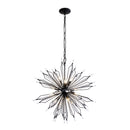 Varaluz - 311P12CB - 12 Light Pendant - Orbital - Carbon