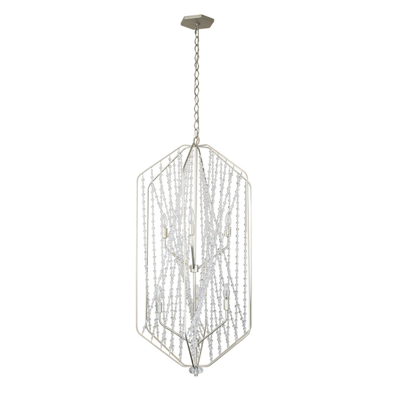 Six Light Foyer Pendant<br /><span style="color:#4AB0CE;">Entrega: 4-10 dias en USA</span><br /><span style="color:#4AB0CE;font-size:60%;">PREGUNTE POR ENTREGA EN PANAMA</span><br />Collection: Chelsea<br />Finish: Silverado