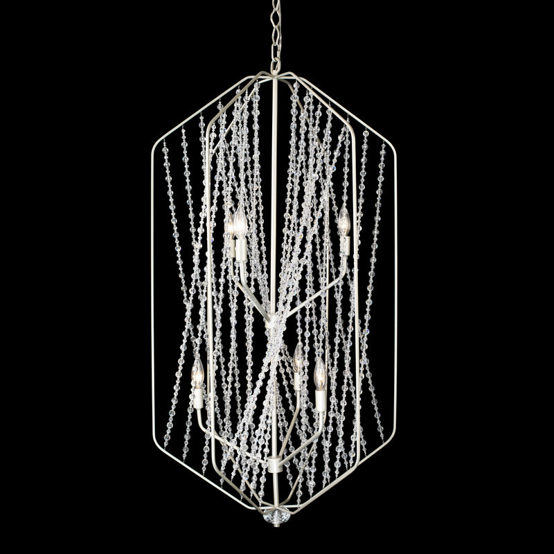 Six Light Foyer Pendant<br /><span style="color:#4AB0CE;">Entrega: 4-10 dias en USA</span><br /><span style="color:#4AB0CE;font-size:60%;">PREGUNTE POR ENTREGA EN PANAMA</span><br />Collection: Chelsea<br />Finish: Silverado