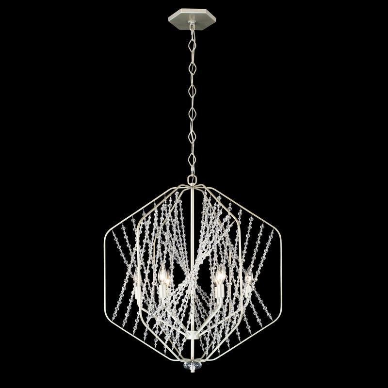 Six Light Pendant<br /><span style="color:#4AB0CE;">Entrega: 4-10 dias en USA</span><br /><span style="color:#4AB0CE;font-size:60%;">PREGUNTE POR ENTREGA EN PANAMA</span><br />Collection: Chelsea<br />Finish: Silverado