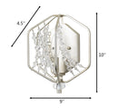 Varaluz - 321W01SO - One Light Wall Sconce - Chelsea - Silverado