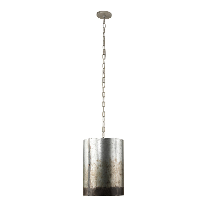 Two Light Pendant<br /><span style="color:#4AB0CE;">Entrega: 4-10 dias en USA</span><br /><span style="color:#4AB0CE;font-size:60%;">PREGUNTE POR ENTREGA EN PANAMA</span><br />Collection: Cannery<br />Finish: Ombre Galvanized