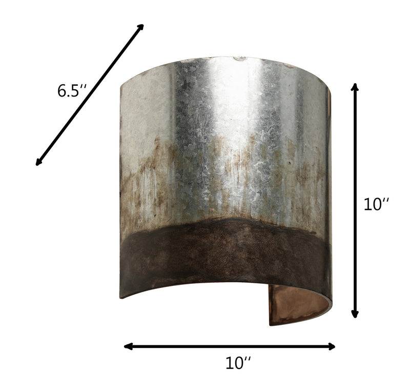 Varaluz - 323W01OG - One Light Wall Sconce - Cannery - Ombre Galvanized