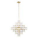 Six Light Chandelier<br /><span style="color:#4AB0CE;">Entrega: 4-10 dias en USA</span><br /><span style="color:#4AB0CE;font-size:60%;">PREGUNTE POR ENTREGA EN PANAMA</span><br />Collection: Cubic<br />Finish: Calypso Gold