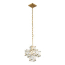 One Light Pendant<br /><span style="color:#4AB0CE;">Entrega: 4-10 dias en USA</span><br /><span style="color:#4AB0CE;font-size:60%;">PREGUNTE POR ENTREGA EN PANAMA</span><br />Collection: Cubic<br />Finish: Calypso Gold