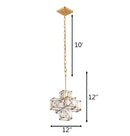 One Light Pendant<br /><span style="color:#4AB0CE;">Entrega: 4-10 dias en USA</span><br /><span style="color:#4AB0CE;font-size:60%;">PREGUNTE POR ENTREGA EN PANAMA</span><br />Collection: Cubic<br />Finish: Calypso Gold