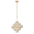 Six Light Pendant<br /><span style="color:#4AB0CE;">Entrega: 3-4 semanas en USA</span><br /><span style="color:#4AB0CE;font-size:60%;">PREGUNTE POR ENTREGA EN PANAMA</span><br />Collection: Cubic<br />Finish: Calypso Gold
