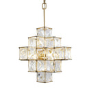 Six Light Pendant<br /><span style="color:#4AB0CE;">Entrega: 16-17 semanas en USA</span><br /><span style="color:#4AB0CE;font-size:60%;">PREGUNTE POR ENTREGA EN PANAMA</span><br />Collection: Cubic<br />Finish: Calypso Gold