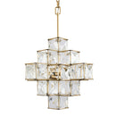 Varaluz - 329P06CG - Six Light Pendant - Cubic - Calypso Gold