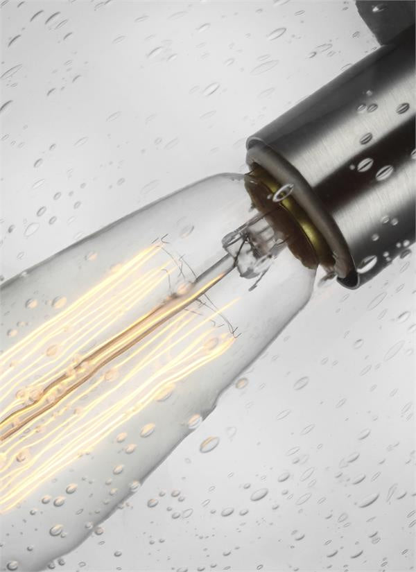 Visual Comfort Studio - 6501801EN7-04 - One Light Pendant - Leo-Hanging Globe - Satin Aluminum