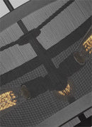 Visual Comfort Studio - 6528503EN7-12 - Three Light Pendant - Gereon - Black