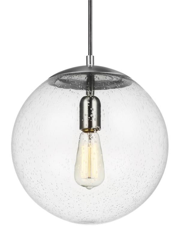One Light Pendant<br /><span style="color:#4AB0CE;">Entrega: 4-10 dias en USA</span><br /><span style="color:#4AB0CE;font-size:60%;">PREGUNTE POR ENTREGA EN PANAMA</span><br />Collection: Leo H.G.<br />Finish: Satin Aluminum