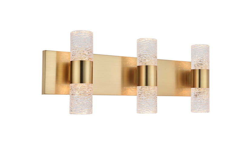 LED Wall Sconce<br /><span style="color:#4AB0CE;">Entrega: 4-10 dias en USA</span><br /><span style="color:#4AB0CE;font-size:60%;">PREGUNTE POR ENTREGA EN PANAMA</span><br />Collection: Vega<br />Finish: Gold