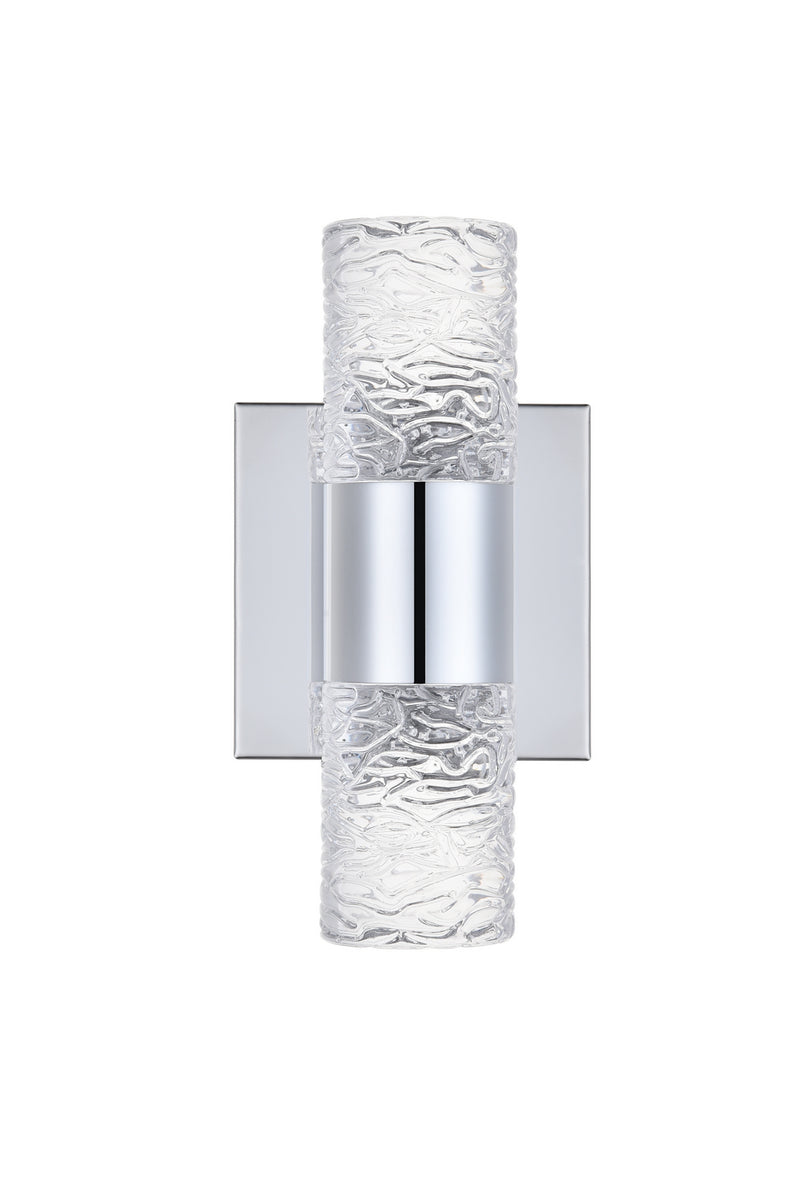 LED Wall Sconce<br /><span style="color:#4AB0CE;">Entrega: 4-10 dias en USA</span><br /><span style="color:#4AB0CE;font-size:60%;">PREGUNTE POR ENTREGA EN PANAMA</span><br />Collection: Vega<br />Finish: Chrome