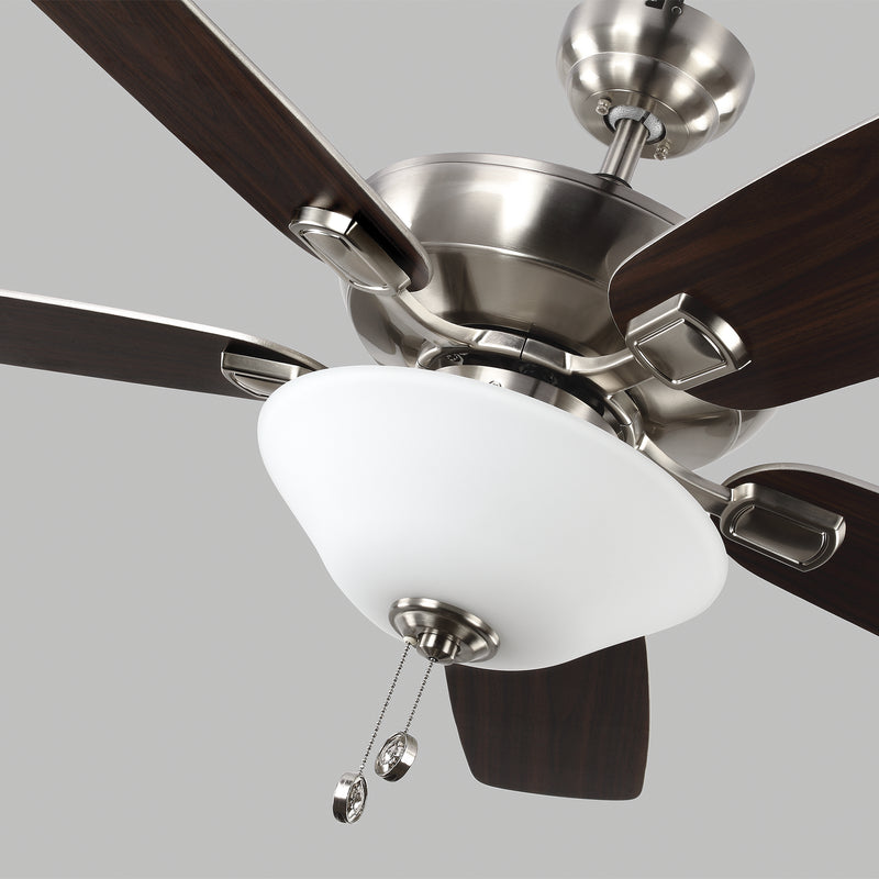 52" Ceiling Fan<br /><span style="color:#4AB0CE;">Entrega: 4-10 dias en USA</span><br /><span style="color:#4AB0CE;font-size:60%;">PREGUNTE POR ENTREGA EN PANAMA</span><br />Collection: Colony<br />Finish: Brushed Steel