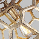 One Light Pendant<br /><span style="color:#4AB0CE;">Entrega: 4-10 dias en USA</span><br /><span style="color:#4AB0CE;font-size:60%;">PREGUNTE POR ENTREGA EN PANAMA</span><br />Collection: Feccetta<br />Finish: Antique Gild