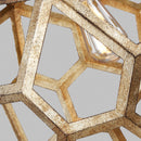 One Light Pendant<br /><span style="color:#4AB0CE;">Entrega: 4-10 dias en USA</span><br /><span style="color:#4AB0CE;font-size:60%;">PREGUNTE POR ENTREGA EN PANAMA</span><br />Collection: Feccetta<br />Finish: Antique Gild