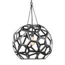 One Light Pendant<br /><span style="color:#4AB0CE;">Entrega: 4-10 dias en USA</span><br /><span style="color:#4AB0CE;font-size:60%;">PREGUNTE POR ENTREGA EN PANAMA</span><br />Collection: Feccetta<br />Finish: Midnight Black