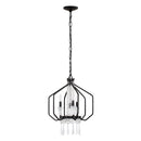 Four Light Pendant<br /><span style="color:#4AB0CE;">Entrega: 5-6 semanas en USA</span><br /><span style="color:#4AB0CE;font-size:60%;">PREGUNTE POR ENTREGA EN PANAMA</span><br />Collection: Barcelona<br />Finish: Onyx