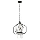 Four Light Pendant<br /><span style="color:#4AB0CE;">Entrega: 5-6 semanas en USA</span><br /><span style="color:#4AB0CE;font-size:60%;">PREGUNTE POR ENTREGA EN PANAMA</span><br />Collection: Barcelona<br />Finish: Onyx