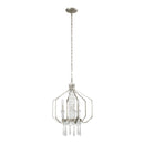 Four Light Pendant<br /><span style="color:#4AB0CE;">Entrega: 4-10 dias en USA</span><br /><span style="color:#4AB0CE;font-size:60%;">PREGUNTE POR ENTREGA EN PANAMA</span><br />Collection: Barcelona<br />Finish: Transcend Silver