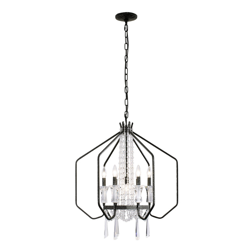 Seven Light Pendant<br /><span style="color:#4AB0CE;">Entrega: 4-10 dias en USA</span><br /><span style="color:#4AB0CE;font-size:60%;">PREGUNTE POR ENTREGA EN PANAMA</span><br />Collection: Barcelona<br />Finish: Onyx