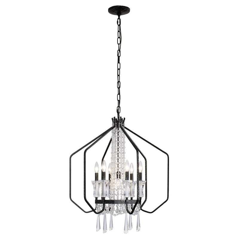 Seven Light Pendant<br /><span style="color:#4AB0CE;">Entrega: 4-10 dias en USA</span><br /><span style="color:#4AB0CE;font-size:60%;">PREGUNTE POR ENTREGA EN PANAMA</span><br />Collection: Barcelona<br />Finish: Onyx