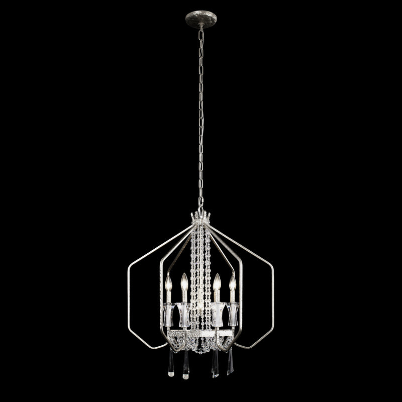 Seven Light Pendant<br /><span style="color:#4AB0CE;">Entrega: 4-10 dias en USA</span><br /><span style="color:#4AB0CE;font-size:60%;">PREGUNTE POR ENTREGA EN PANAMA</span><br />Collection: Barcelona<br />Finish: Transcend Silver