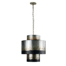 Four Light Pendant<br /><span style="color:#4AB0CE;">Entrega: 4-10 dias en USA</span><br /><span style="color:#4AB0CE;font-size:60%;">PREGUNTE POR ENTREGA EN PANAMA</span><br />Collection: Cannery<br />Finish: Ombre Galvanized