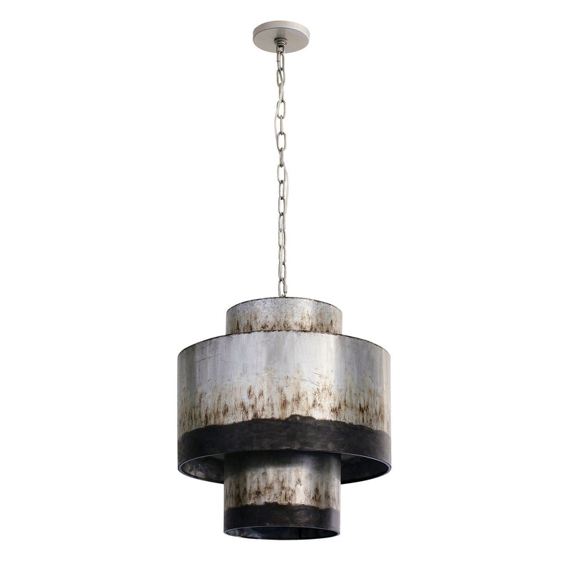 Four Light Pendant<br /><span style="color:#4AB0CE;">Entrega: 4-10 dias en USA</span><br /><span style="color:#4AB0CE;font-size:60%;">PREGUNTE POR ENTREGA EN PANAMA</span><br />Collection: Cannery<br />Finish: Ombre Galvanized