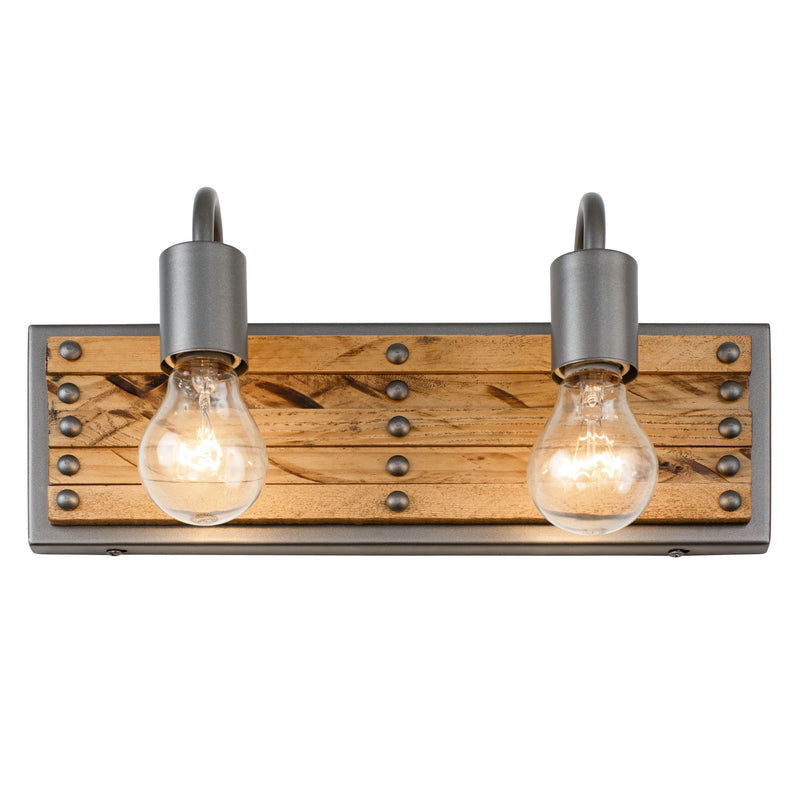 Two Light Bath<br /><span style="color:#4AB0CE;">Entrega: 7-8 semanas en USA</span><br /><span style="color:#4AB0CE;font-size:60%;">PREGUNTE POR ENTREGA EN PANAMA</span><br />Collection: Ella Jane<br />Finish: New Bronze