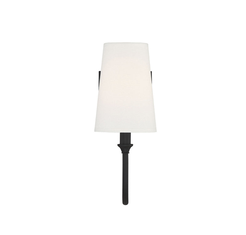 Savoy House - 9-2542-1-89 - One Light Wall Sconce - Cameron - Matte Black