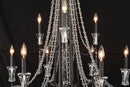 Nine Light Chandelier<br /><span style="color:#4AB0CE;">Entrega: 4-10 dias en USA</span><br /><span style="color:#4AB0CE;font-size:60%;">PREGUNTE POR ENTREGA EN PANAMA</span><br />Collection: Barcelona<br />Finish: Onyx