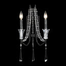 Two Light Wall Sconce<br /><span style="color:#4AB0CE;">Entrega: 4-10 dias en USA</span><br /><span style="color:#4AB0CE;font-size:60%;">PREGUNTE POR ENTREGA EN PANAMA</span><br />Collection: Barcelona<br />Finish: Onyx