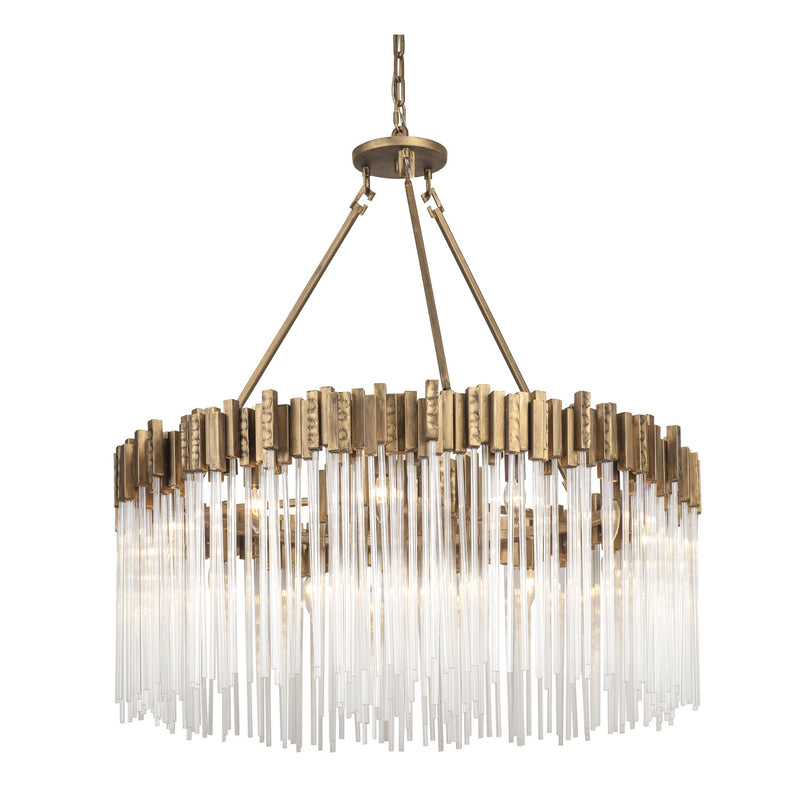 Varaluz - 309P12HG - 12 Light Pendant - Matrix - Havana Gold