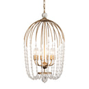 Six Light Pendant<br /><span style="color:#4AB0CE;">Entrega: 20-21 semanas en USA</span><br /><span style="color:#4AB0CE;font-size:60%;">PREGUNTE POR ENTREGA EN PANAMA</span><br />Collection: Voliere<br />Finish: Havana Gold