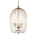 Six Light Pendant<br /><span style="color:#4AB0CE;">Entrega: 4-10 dias en USA</span><br /><span style="color:#4AB0CE;font-size:60%;">PREGUNTE POR ENTREGA EN PANAMA</span><br />Collection: Voliere<br />Finish: Havana Gold