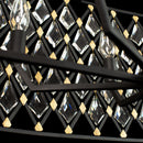 Varaluz - 345N08CBHG - Eight Light Pendant - Windsor - Carbon/Havana Gold