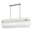 Seven Light Linear Chandelier<br /><span style="color:#4AB0CE;">Entrega: 4-10 dias en USA</span><br /><span style="color:#4AB0CE;font-size:60%;">PREGUNTE POR ENTREGA EN PANAMA</span><br />Collection: Beckett<br />Finish: Polished Nickel